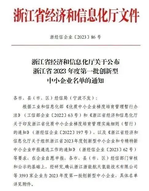 奋斗不息 创新不止|金鹭装饰、乐鱼手机站入口-乐鱼online(中国)双双荣获“2023年度创新型中小企业”称号